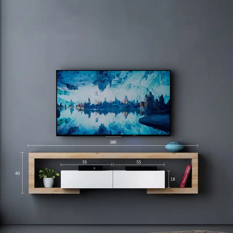 میز تلوزیون دیواری مدرن 190*40