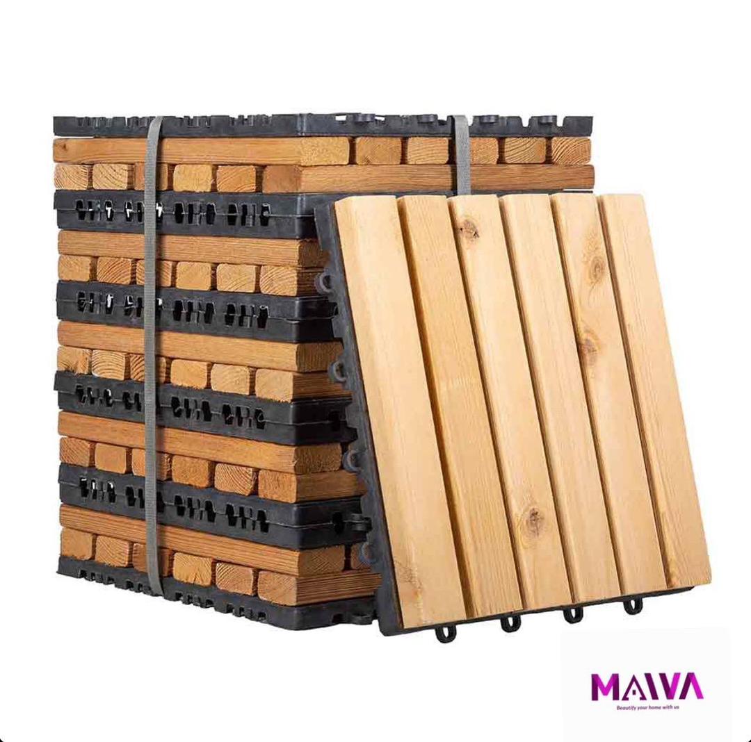 تایل چوب ترموود 12 میل