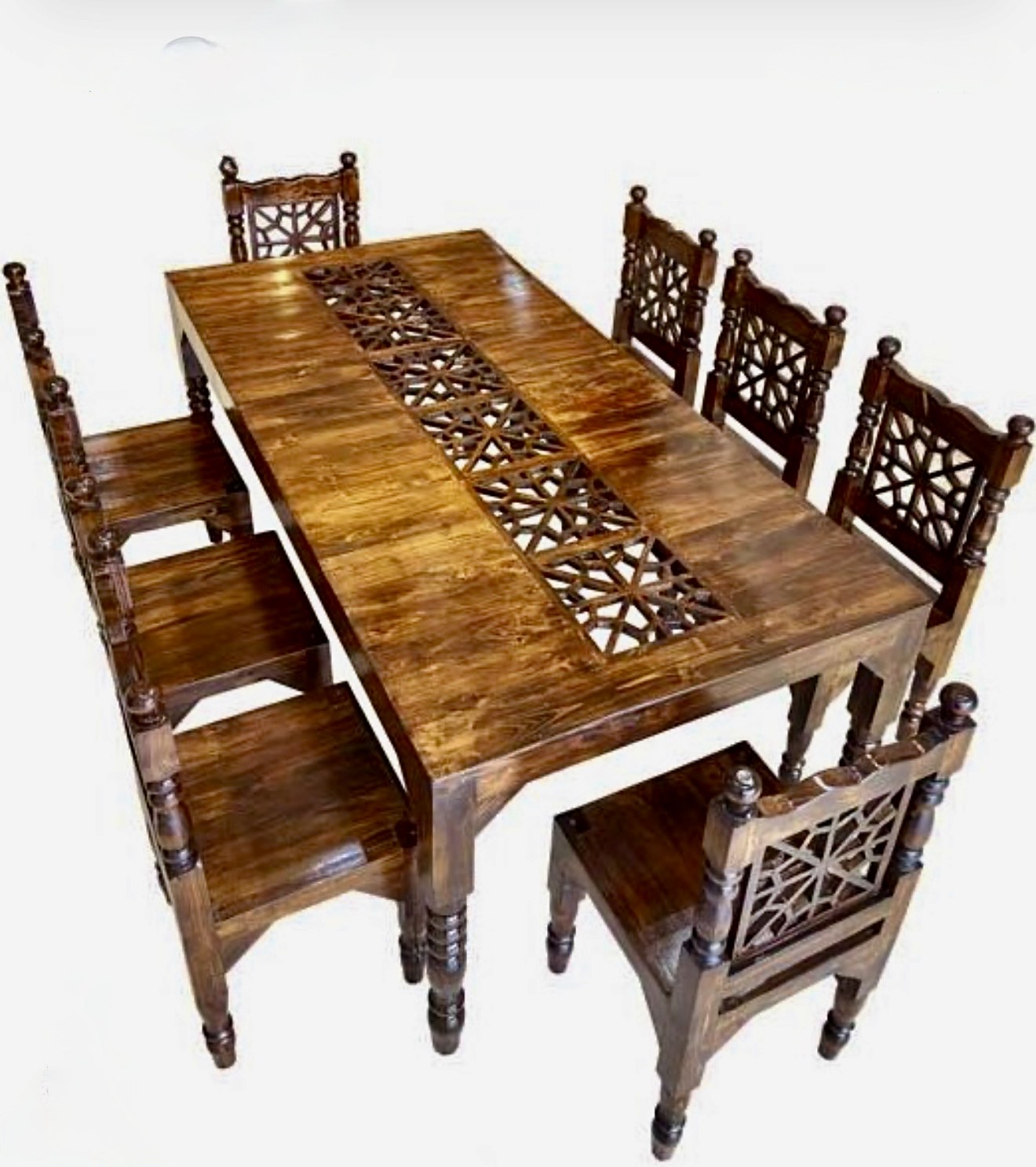 ناهار خوری چوبی ۸نفره سنتی